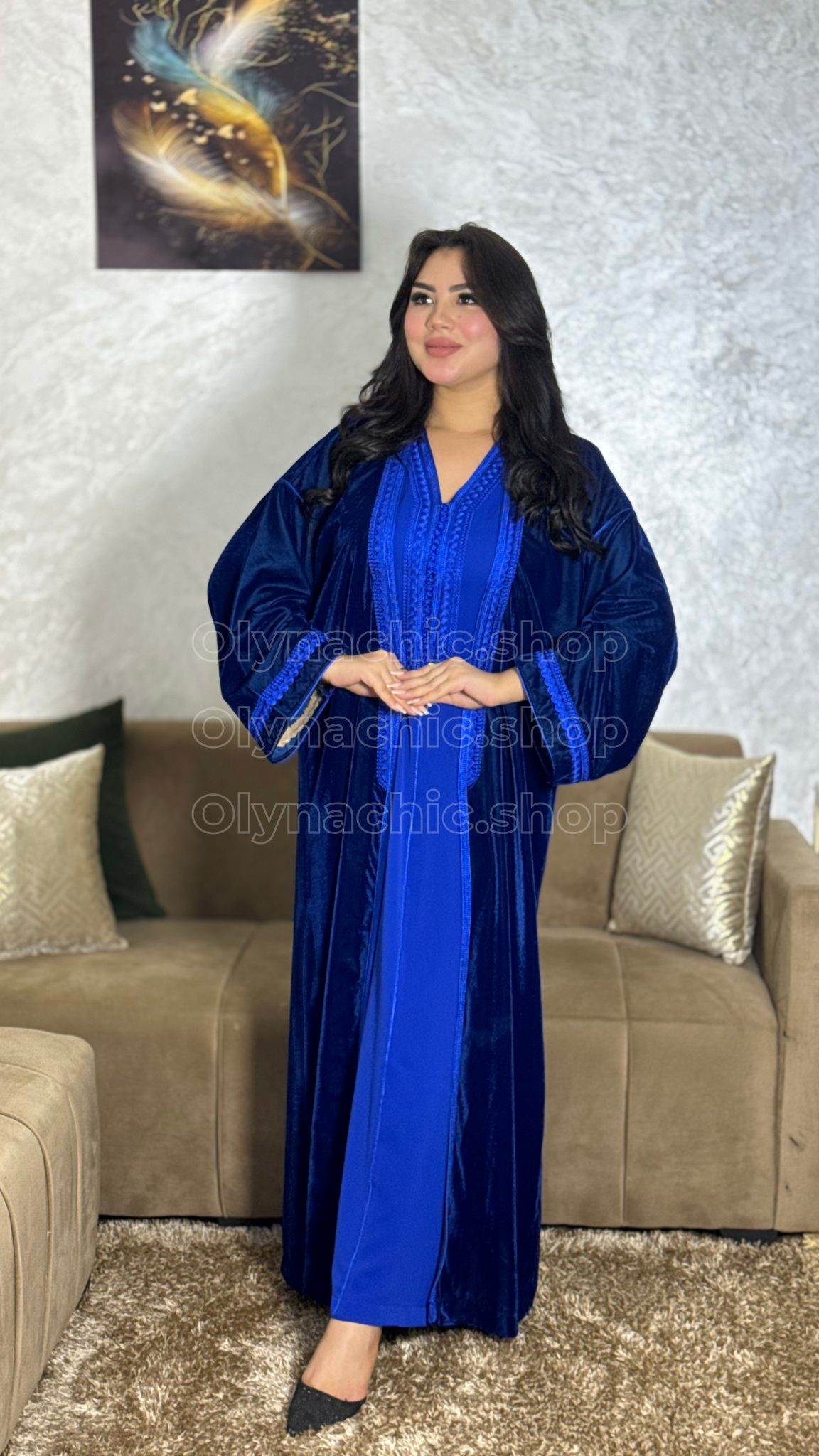 Qaftan Kimono 2 pieces - Mobra Taj