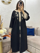 Djellaba Chaleur & Élégance Brodée✨️