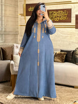 JELLABA FOUDANE – ÉLÉGANCE HIVERNALE💎