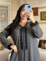 Jellaba Tweed – Élégance Hivernale💎