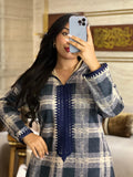 JELLABA FODANE _ À CARREAUX💎