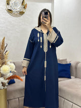 Djellaba Chaleur & Élégance Brodée✨️