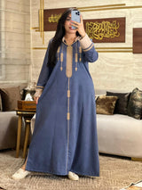 JELLABA FOUDANE – ÉLÉGANCE HIVERNALE💎