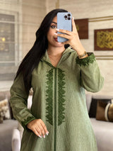 Jellaba Tweed – Élégance Hivernale💎