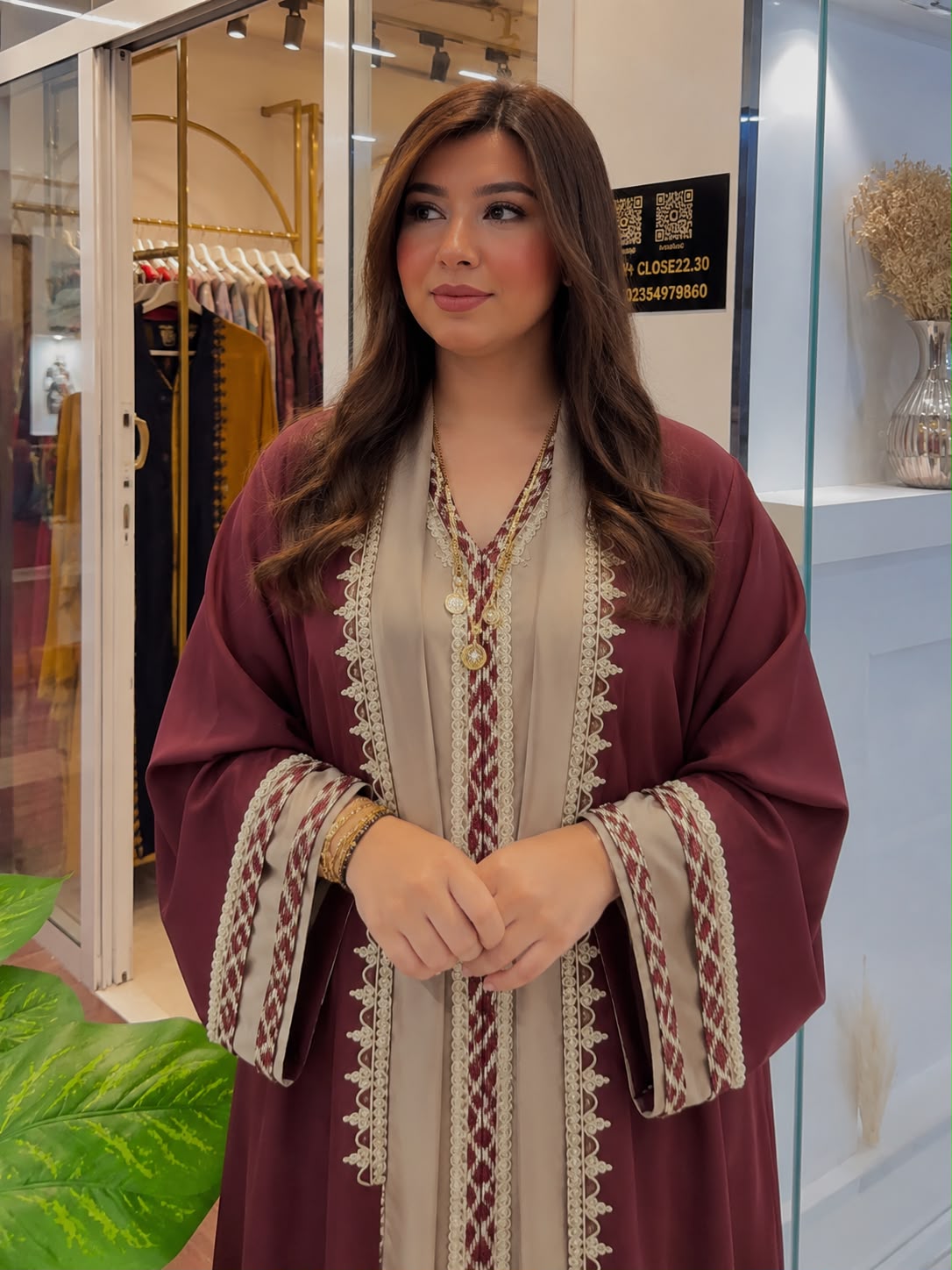 Kimono Caftan – 2 Pieces