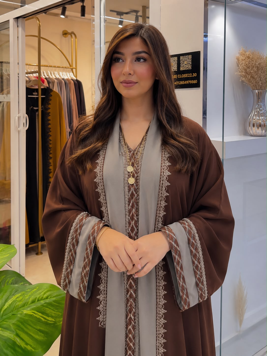 Kimono Caftan – 2 Pieces